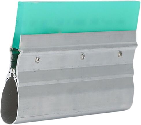 طباعة الشاشة حبر الحبر الممسحة الشفرة المطاط 75 Durometer Aluminium أداة قابلة لإعادة الاستخدام للطباعة الصناعية DIY- 20CX9.5cm in Kuwait