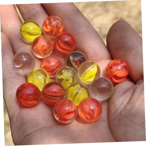 Toyvian 100Pcs Decorative Glass Marbles for Sturdy Marbles for Fish Tank Decor Crafts and Play for Boys in Saudi Arabia
