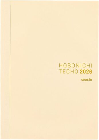 Hobonichi Techo 2026 Cousin Book – A5, English, Daily, Weekly, Jan Start, Mon Start, Planner in Saudi Arabia
