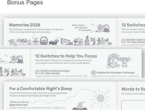 Hobonichi Techo 2026 Cousin Book – A5, English, Daily, Weekly, Jan Start, Mon Start, Planner in Saudi Arabia