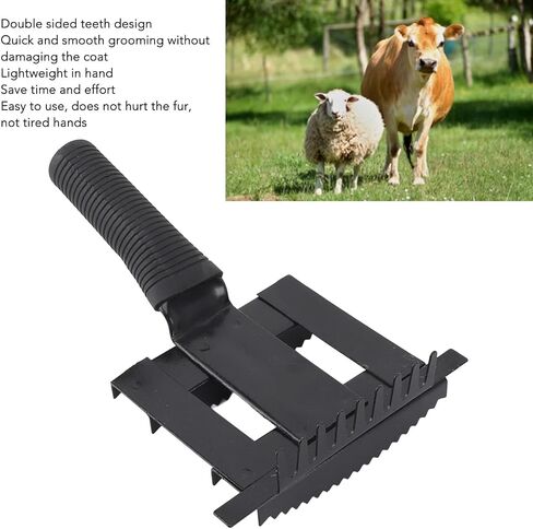 مشط سفك الماشية ، أدوات فرشاة الماشية المعدنية ، أداة deseshedding فرشاة الحصان ، ABS ABS Iron Gattle Grooming ، أداة فرشاة شعر الماشية للخيول للأغنام in Saudi Arabia