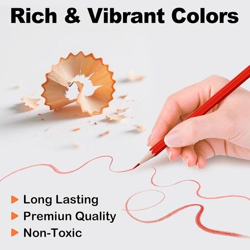 Colored Pencils Bulk 432 Count, Pre-Sharpened Color Pencils for Kids and Adults, 32 Packs Color Pencil Set 12 Colors, Bulk Art Supplies for Teachers, Back to School Supplies, Classroom Prizes in Saudi Arabia