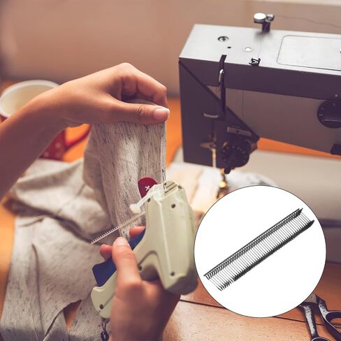 MECCANIXITY Standard Tagging Fasteners,Plastic Regular,Standard Label Gun Price Tagging Barbs for Garment Price Tag Label Tagging Barbs 50mm/2 Inch,Pack of 1500 Rose Red in Saudi Arabia