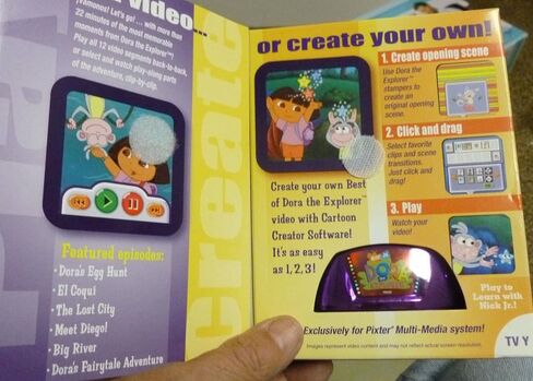 Fisher-Price Pixter Multi-Media Video ROM - Dora in Saudi Arabia