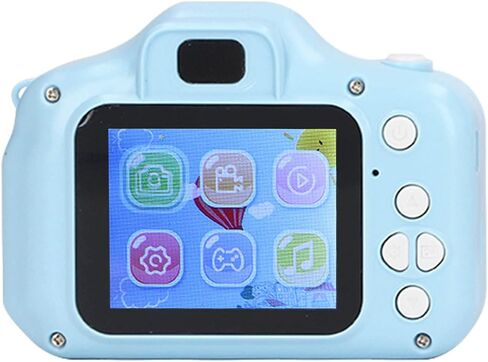 Kids Camera, 2.0in Screen Digital Video Camera USB Charging 400mAh Portable Children Camera Toy for Boys Girls, Christmas Birthday Festival Gifts for Kids, Support 32GB SD in Saudi Arabia