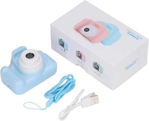Kids Camera, 2.0in Screen Digital Video Camera USB Charging 400mAh Portable Children Camera Toy for Boys Girls, Christmas Birthday Festival Gifts for Kids, Support 32GB SD in Saudi Arabia