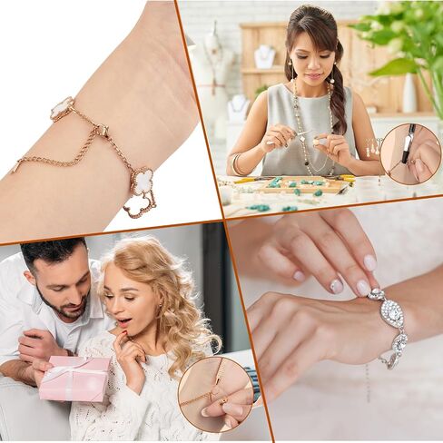 2 PCS أداة مساعد سوار ، مساعد سوار محمول يسهل وضعه على نفسك ، أداة مساعدين السحابة لمشابك المجوهرات ، القلادة ، السوستة ، الحرف اليدوية in Saudi Arabia
