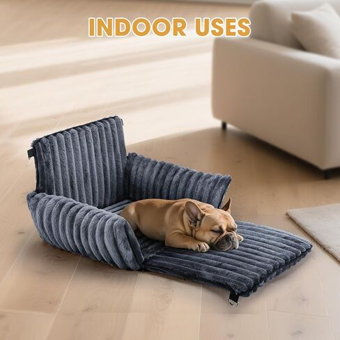 MIXJOY 6-in-1 Dog Car Seat for Small/Medium Dogs up to 23 lbs,Grey in Saudi Arabia