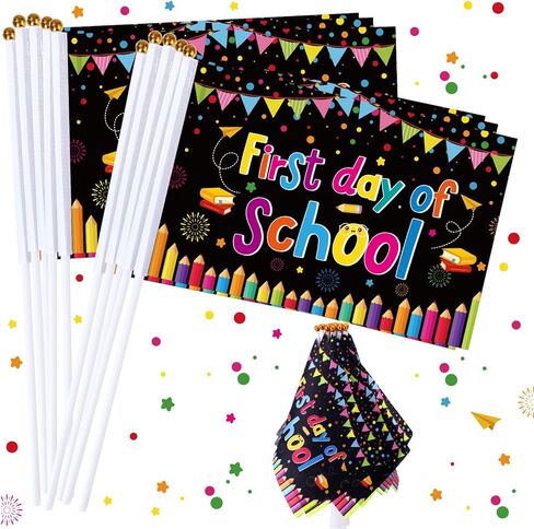Outus 30 PCS International Stick Flags Decorations الصغيرة الصغيرة المليئة بالألعاب العالمية لتوفيرات الحفلات الدولية. in Saudi Arabia