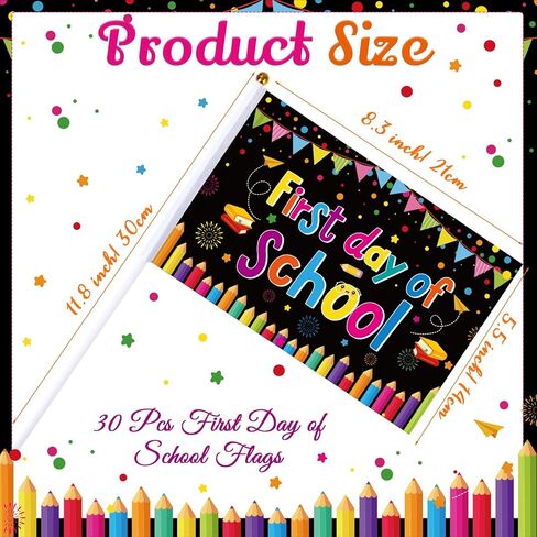Outus 30 PCS International Stick Flags Decorations الصغيرة الصغيرة المليئة بالألعاب العالمية لتوفيرات الحفلات الدولية. in Saudi Arabia