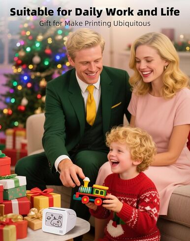 طابعة حرارية محمولة BQ1 - طابعة صور جيب لاسلكية لهواتف iPhone وAndroid، طابعة ملصقات بلوتوث صغيرة للملاحظات المدرسية، المجلات، الأعمال اليدوية، هدايا الأطفال in Kuwait