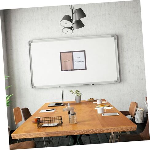 Blackboard Decor Wall Cork Board Whiteboard Office Memo Board for Classroom Home Office Multi-Functional Easy Install in Saudi Arabia