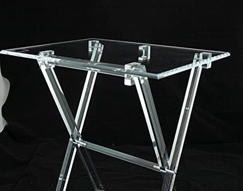Clear Acrylic Folding TV Snack Tray in Saudi Arabia