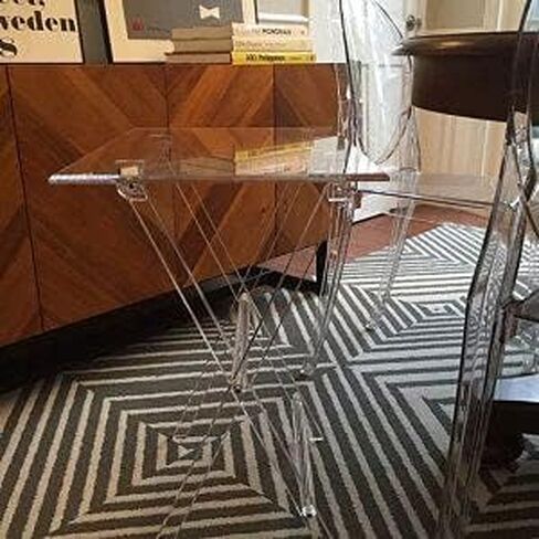 Clear Acrylic Folding TV Snack Tray in Saudi Arabia