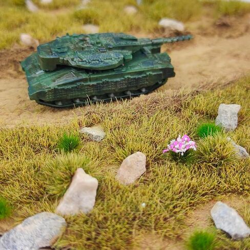 246 pcs Static Grass Tufts, 3 Sizes Mixed, for Model Scenery, Train Landscape, Railway Diorama, Wargaming & Architectural Models, Resin Terrain Grass in Saudi Arabia