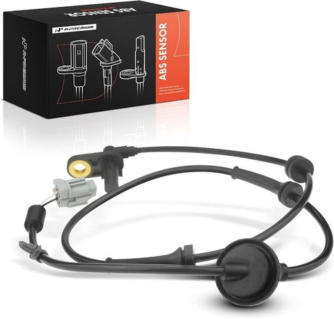 A-Premium ABS Wheel Speed Sensor Compatible with Nissan Models - Altima 2002 2003 2004 2005 2006, Sedan - Front Left Driver Side, Replace# 47911-8J000, 479118J000 in Saudi Arabia