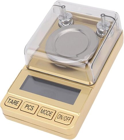 EVGATSAUTO Mini Electronic Scale with LCD Display, Portable Jewelry Scale for Granules, Powder, Jewelry, Herbs, Gold in Saudi Arabia