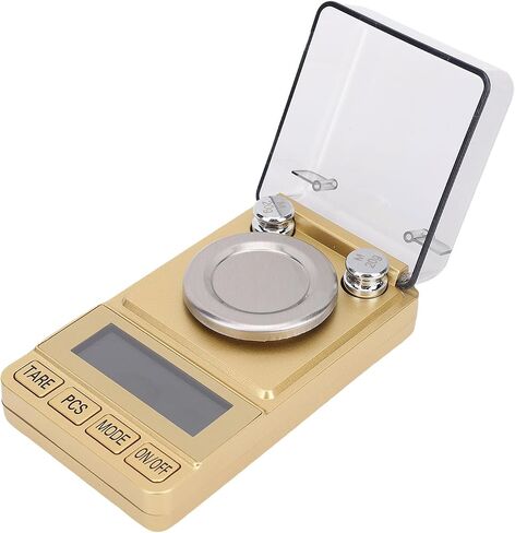 EVGATSAUTO Mini Electronic Scale with LCD Display, Portable Jewelry Scale for Granules, Powder, Jewelry, Herbs, Gold in Saudi Arabia
