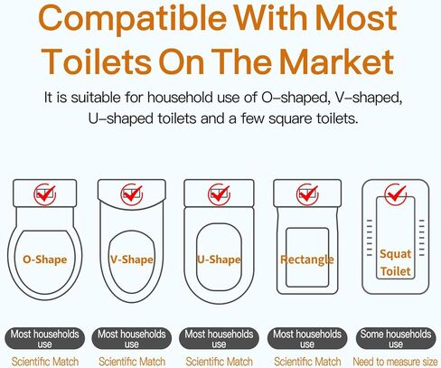 Cat Toilet Trainer, Detachable and Reusable Dual Layer Design Cat Toilet Training Kit Fits Most Toilets, Easy to Install, Comfortable Cat Toilet Training Seat Tool for Pet Cleaning in Saudi Arabia