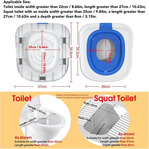 Cat Toilet Trainer, Detachable and Reusable Dual Layer Design Cat Toilet Training Kit Fits Most Toilets, Easy to Install, Comfortable Cat Toilet Training Seat Tool for Pet Cleaning in Saudi Arabia