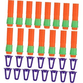 15pcs crayon extender sharepener multi-function cap للرسم المناسب للفنانين والطلاب يعزز عمر التلوين للباستيل والمشاريع الفنية in Kuwait