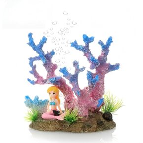 زينة خزانات السمك ، تمثال حورية البحر ， حديقة حورية البحر ، زينة خزان الأسماك ، زينة الحرف اليدوية ، ديكورات حورية البحر (حورية البحر الرملية) in Kuwait