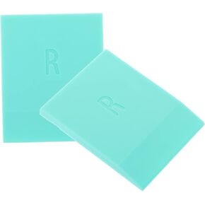 2pcs طباعة شاشة الكاشطات مكشفية الحبر المطاط للمنسوجات والطباعة اليدوية مادة سميكة مقاومة للطباعة اليدوية مع زوايا مستديرة مضغوطة وسهلة التخزين للحصول على حبر فعال in Kuwait