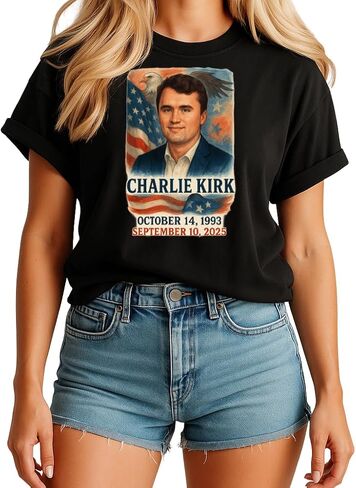 Charlie Kirk Shirt, RIP Charlie Kirk Shirts, A True Patriot, USA Charlie Kir in Saudi Arabia
