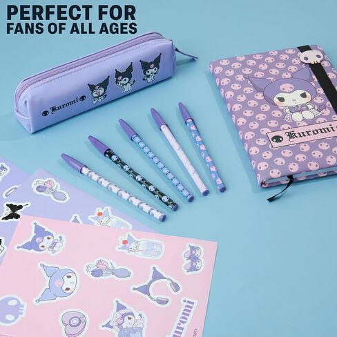 Get Trend Hello Kitty Cinnamoroll stisterary set cute ball ball point pens kawaii case case anime anime stuff stuff aceep accessories for teens (Blue Cinnamoroll) in Kuwait