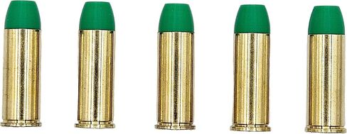 Snap Caps for 480 Ruger - Dummy Training Rounds - Set of 5 (Black & Brass) in Saudi Arabia
