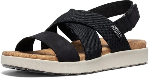 KEEN Women's Elle Criss Cross Premium Comfortable Fashion Casual Wedge Sandals in Saudi Arabia