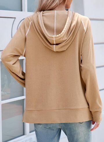 shewin womens hoodies الرباط مقنعين قميص من النوع الثقيل المسحب in Saudi Arabia