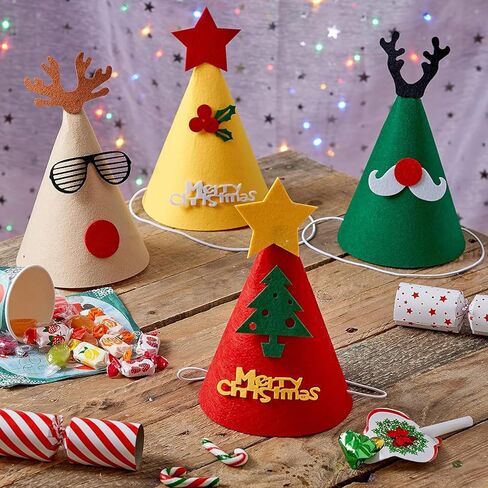 MicoSim 12 PCS Paper Mache Cones Open Bottom,Cardboard Cones for Crafts,Cardboard Conesfor Christmas Trees Xmas Party Supplies Home Indoor DIY Art Projects and Decorations (9.8 * 4.1in(12PCS)) in Kuwait