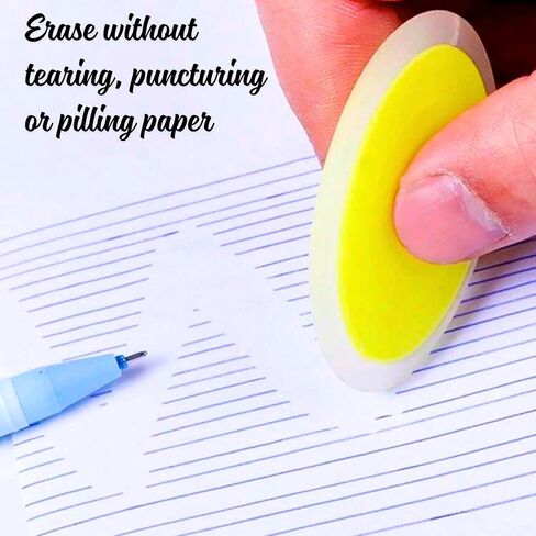 ممحاة القلم القابلة للمحو ، مطاطية للقلم القابل للمحو ، 10 أجهزة محوّة جافة ، محايات أقلام الهلام ، حبر مطاط بلون عشوائي. in Kuwait