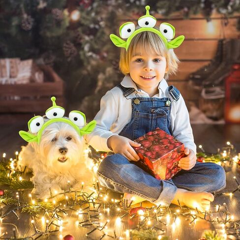 Oufegm Alien Headband for Adults Monster Plush Headwear Accessories for Party Halloween Costumes in Kuwait