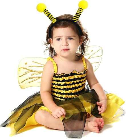 10pcs Bee Tentacle Headballs ، Bug Antenna Beadband Cute Bee Hair Bands Hair Hoop ، Party Favor for Women Girls Halloween Christmas و Kid's Birthday in Saudi Arabia