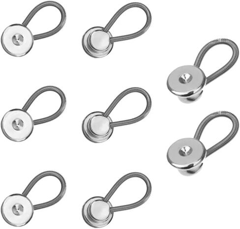 Collar Extender 40pcs Flexible Spring Shirt Extenders Elastic Collar Stretchers For Shirts in Saudi Arabia