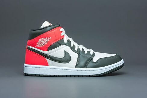 Jordan Womens WMNS Air Jordan 1 Mid SE DQ6078 100 Newsprint - Size 12W in Saudi Arabia