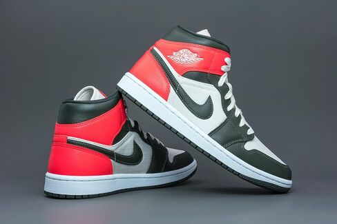 Jordan Womens WMNS Air Jordan 1 Mid SE DQ6078 100 Newsprint - Size 12W in Saudi Arabia
