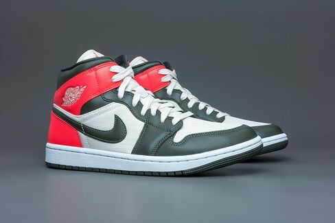 Jordan Womens WMNS Air Jordan 1 Mid SE DQ6078 100 Newsprint - Size 12W in Saudi Arabia