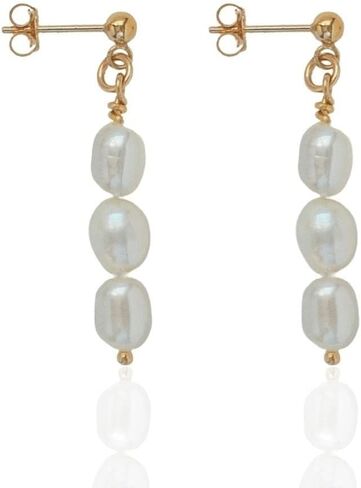 14K Gold Filled Dainty Pearl Drop Earrings Dangly Bridal Wedding Jewelry Minimal Pearl Earrings Mothers Day Christmas Gift For Women in Saudi Arabia