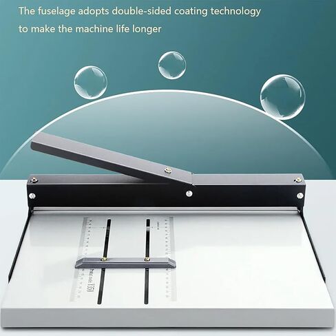 Creasing Machine,Manual Creaser,Scoring Paper Creasing Machine, 13.8"/350mm with Positioning Block A Clear Scale Excellent Precision in Saudi Arabia