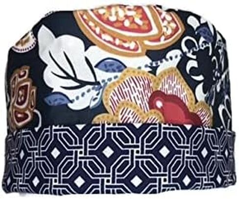 Ponytail Scrub Cap Flowery Scrub Hat Scrub Caps for Women in Saudi Arabia