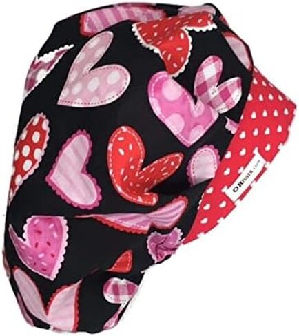 Bouffant Scrub Hat Heartfelt in Saudi Arabia