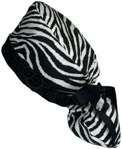 Ponytail Scrub Cap Stripes, Ponytail Scrub Hat Scrub Caps for Women OR Hats in Saudi Arabia