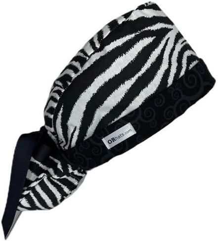Ponytail Scrub Cap Stripes, Ponytail Scrub Hat Scrub Caps for Women OR Hats in Saudi Arabia