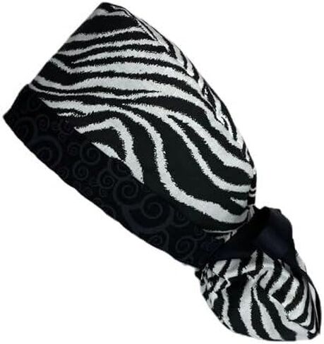 Ponytail Scrub Cap Stripes, Ponytail Scrub Hat Scrub Caps for Women OR Hats in Saudi Arabia