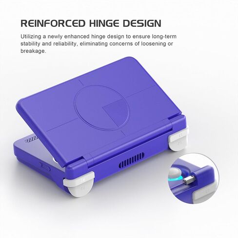 Retroid Pocket Flip 2 Retro Game Console, 5.5" AMOLED 1080P Display, Hall Effect Sticks, 5000mAh Battery, Portable Android Handheld (Black) in Kuwait
