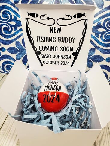 Fishing Bobber Pregnancy Announcement/Pregnancy Announcement/Fishing Pregnancy Announcement/New Fishing Buddy/Baby Announcement/New Fishing Buddy Coming Soon/Fishing Announcement in Saudi Arabia