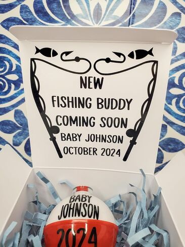 Fishing Bobber Pregnancy Announcement/Pregnancy Announcement/Fishing Pregnancy Announcement/New Fishing Buddy/Baby Announcement/New Fishing Buddy Coming Soon/Fishing Announcement in Saudi Arabia